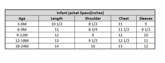 Infant Girls Taffeta Quilted Jacket F/S Hearts-Pink