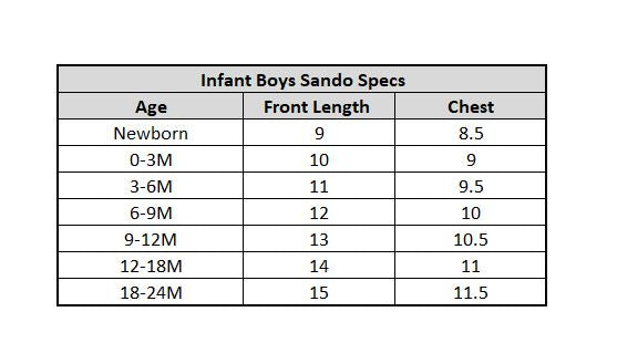 Infant Boys Cotton Jersey Sando Future King