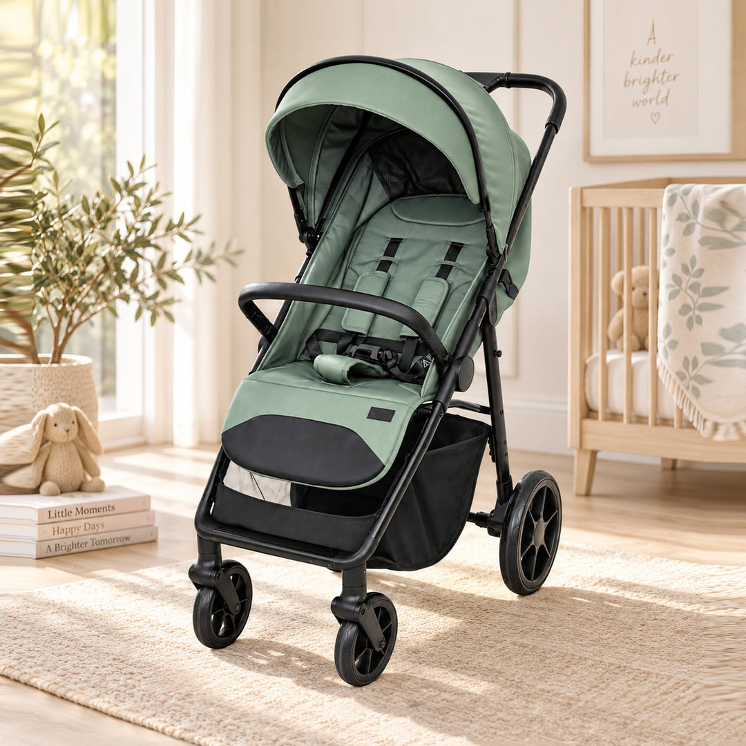 Tinnies Baby Stroller Green