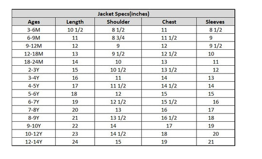 Boys Quilted Jacket (Take A Chance) - ORANGE