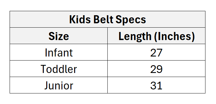 Kids PU Belt Heart-6007-Pink