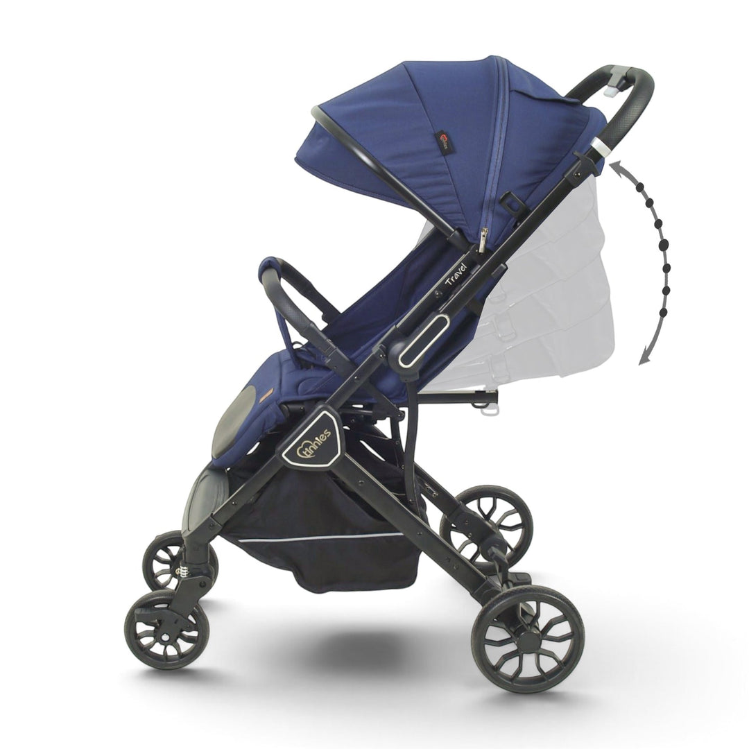 Stroller With Reversible Handle Blue T109-012