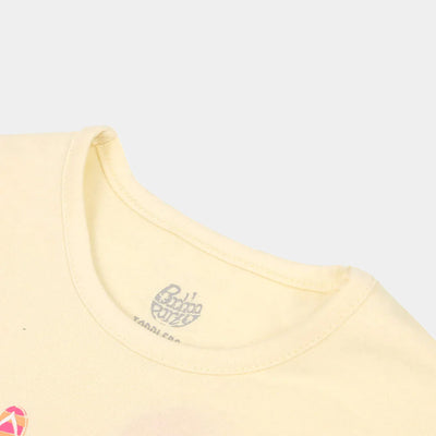 Girls T-Shirt Summer ESS - Cream