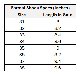 Boys Formal Shoes MF03-BROWN