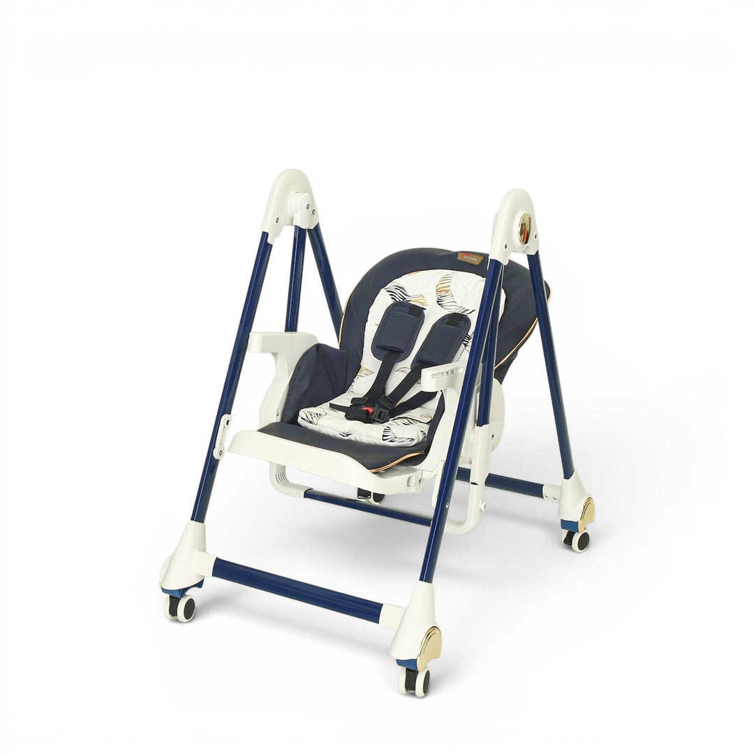 TINNIES ADJUSTABLE HIGH CHAIR BLUE