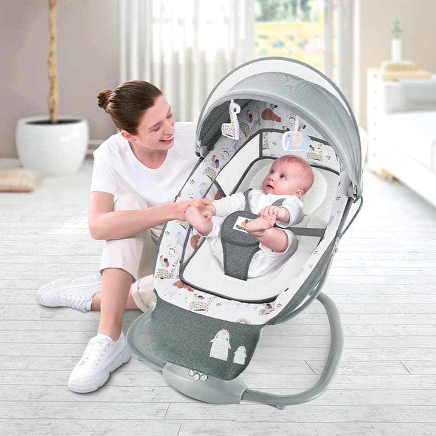 Mastela 3-in-1 Deluxe Multi-Functional Bassinet/Swing(8208)