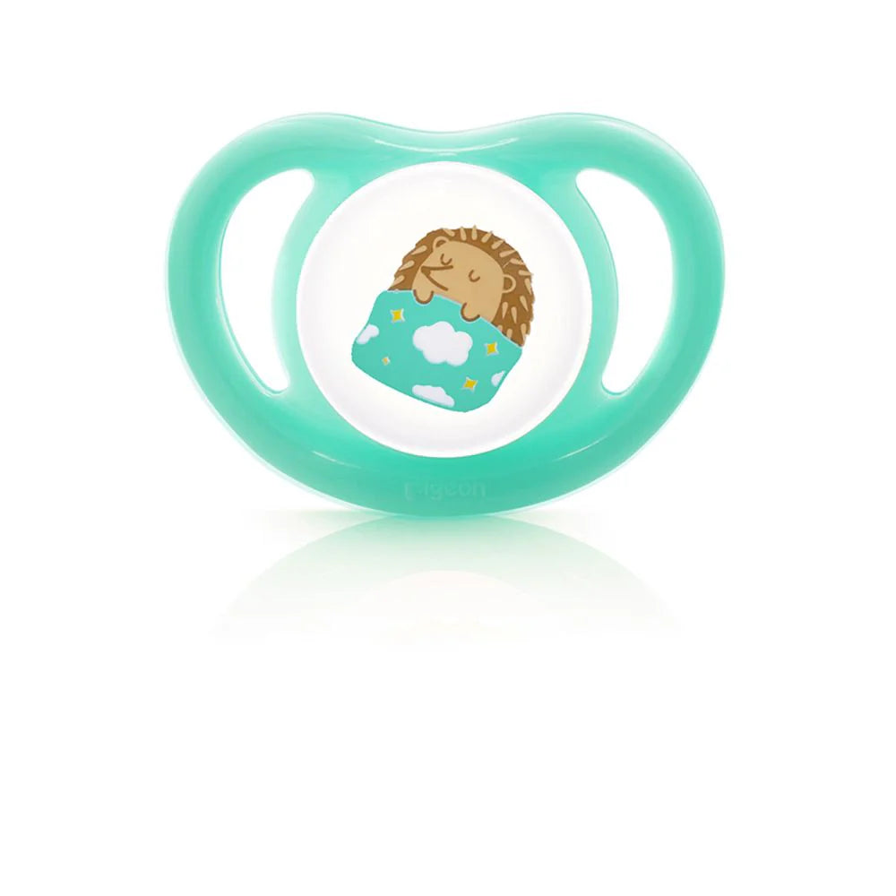 PIGEON MINILIGHT SOFTEST SILICONE BOY PACIFIER 2PCS - M