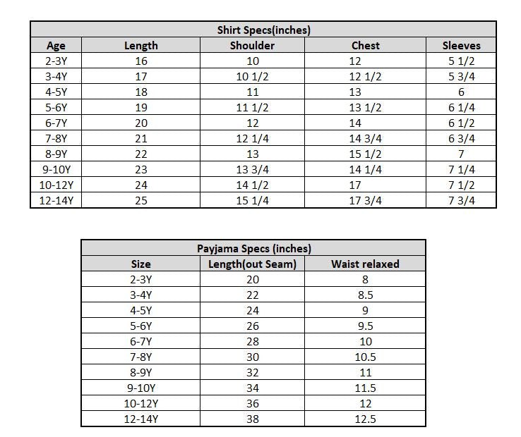 Girls Cotton Nightwear White Floral-Mustard