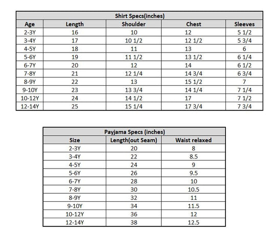 Girls Cotton Nightwear White Floral-Mustard