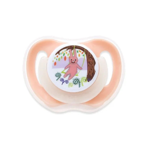 Farlin Newborn Glow-in-Dark Pacifier – Peach