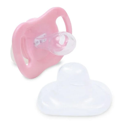 Farlin Newborn Glow-in-Dark Pacifier N Chain – Pink