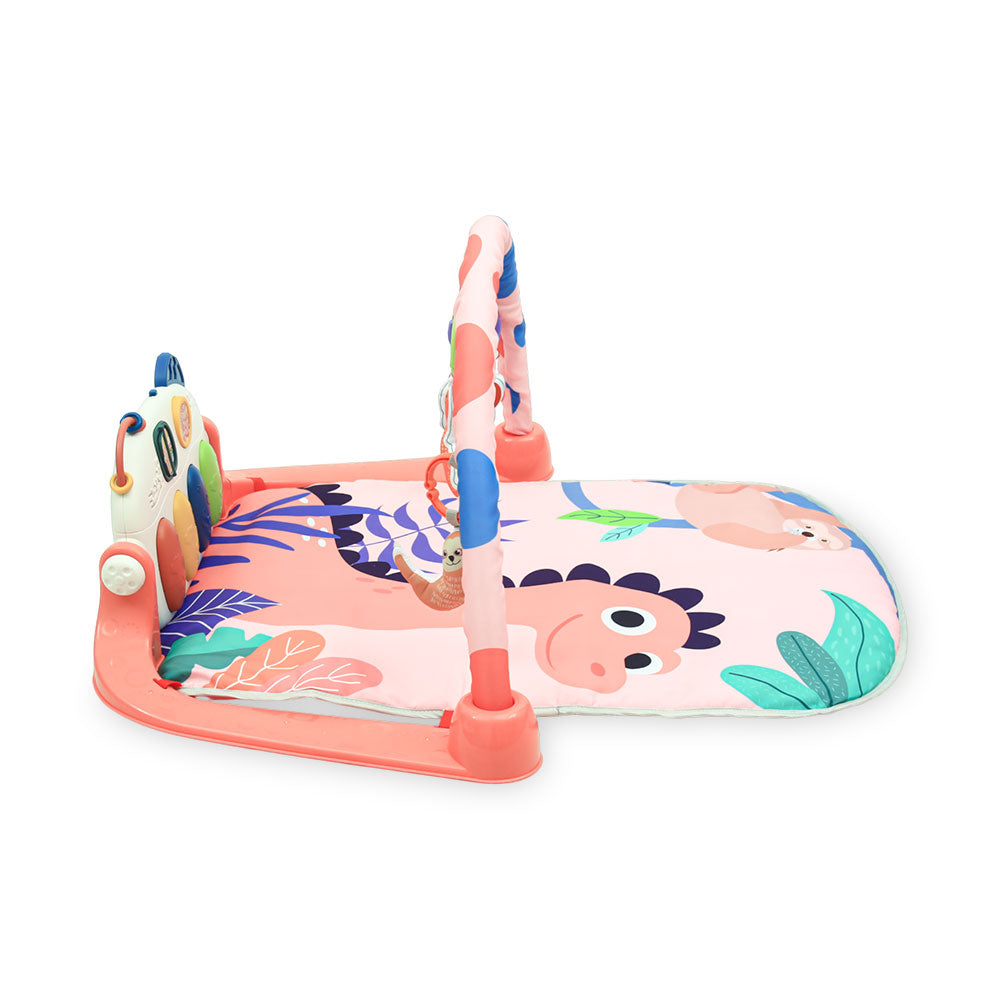 Tinnies Baby Piano Play Gym & Activity Mat Pink