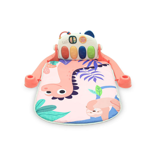 Tinnies Baby Piano Play Gym & Activity Mat Pink