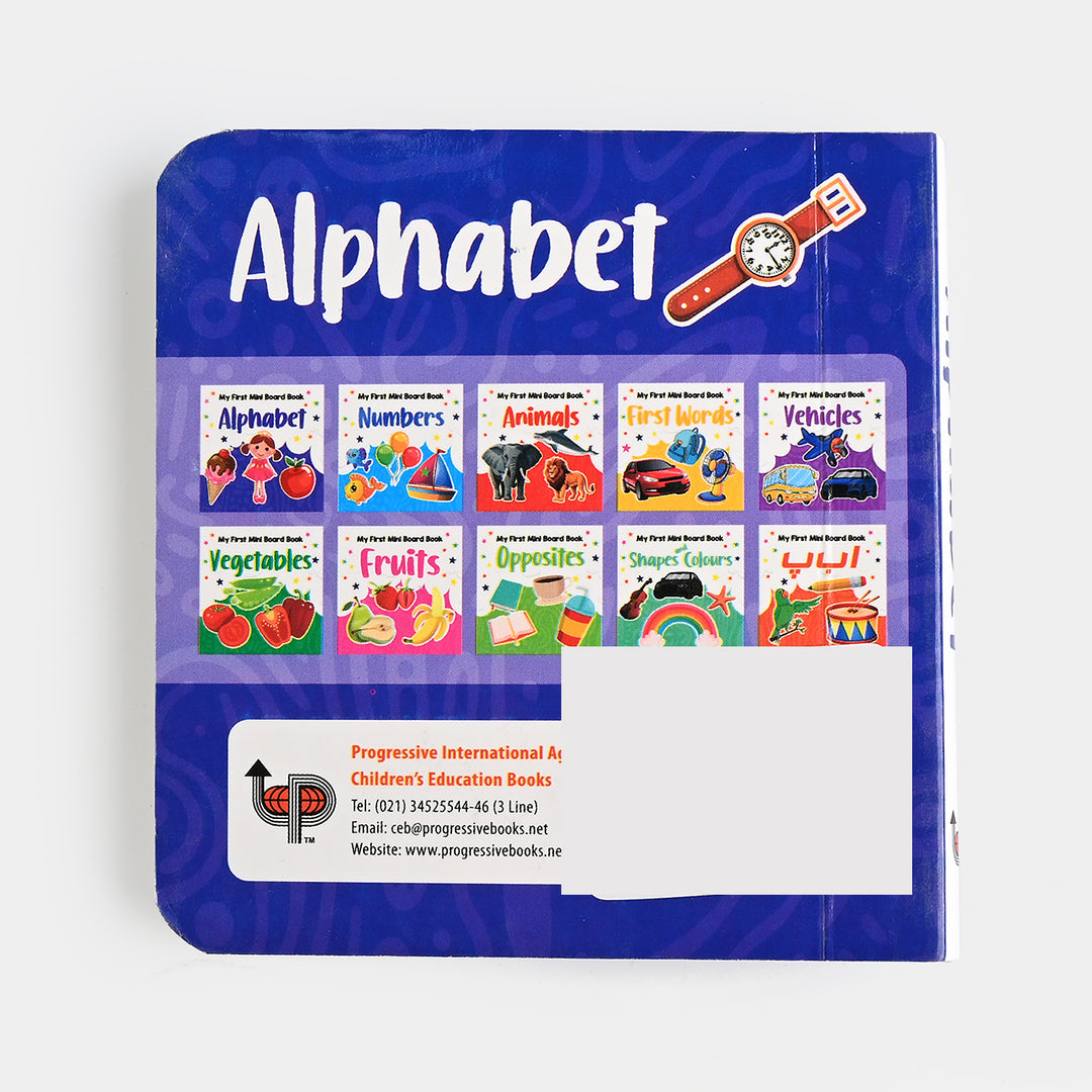 Educational Mini Alphabet Board Book