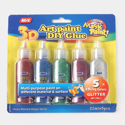 Art Paint Glitter Glue Pack | 5PCs