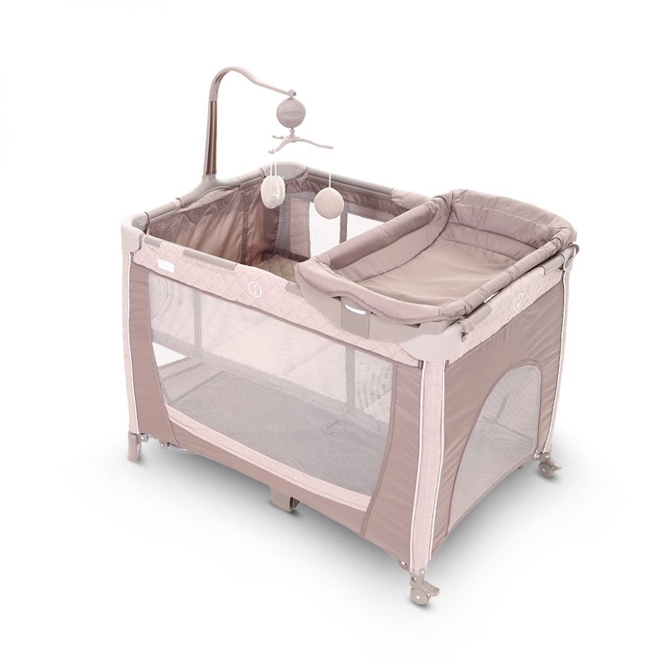 Tinnies Baby Play Pen Khaki- (T301-029)