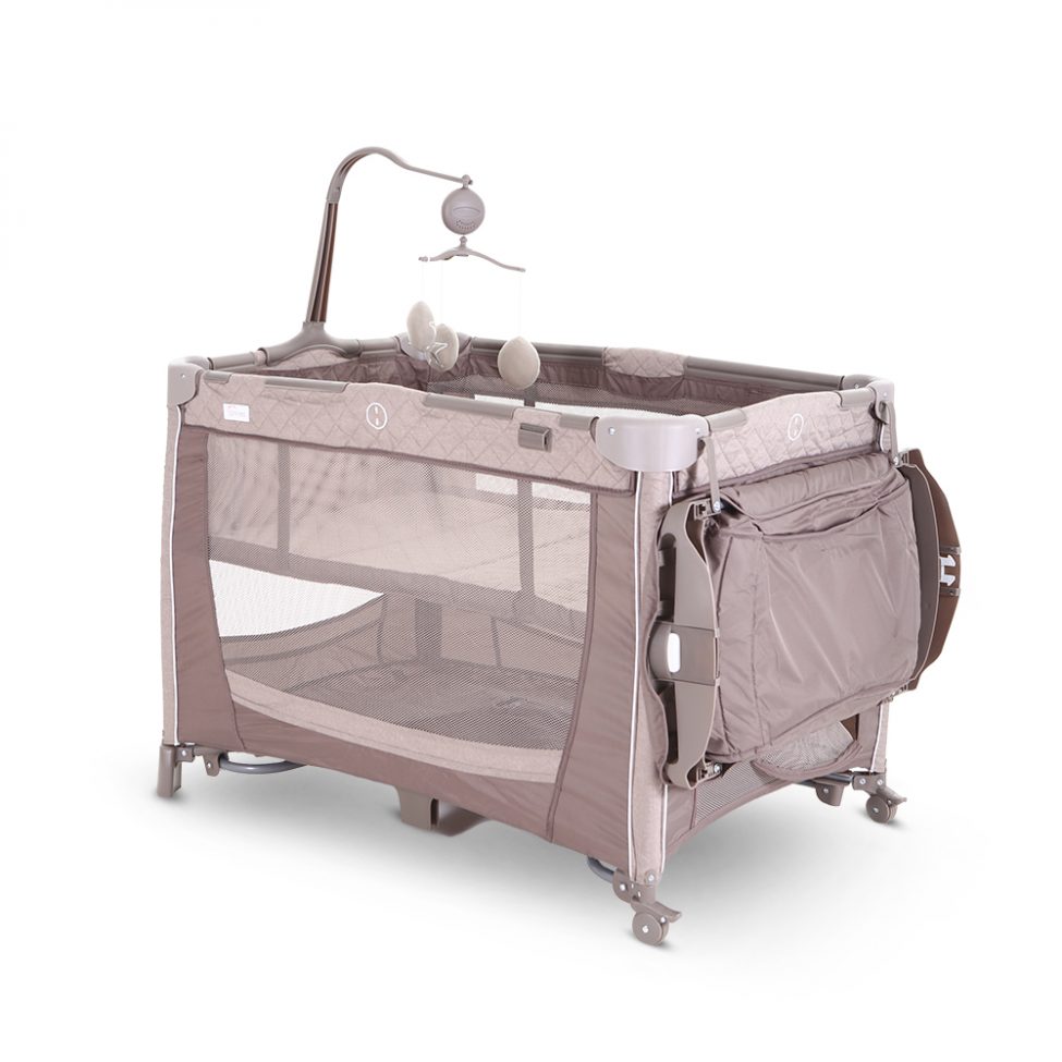 Tinnies Baby Play Pen Khaki- (T301-029)