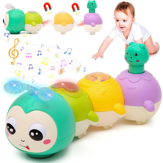 Magnetic Caterpillar Musical & Walking Toy