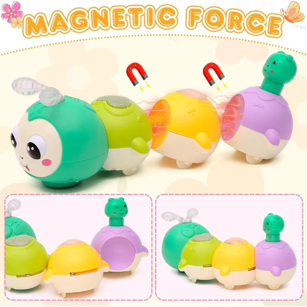 Magnetic Caterpillar Musical & Walking Toy