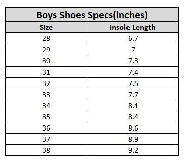 Boys School Shoes TS-13A-BLACK