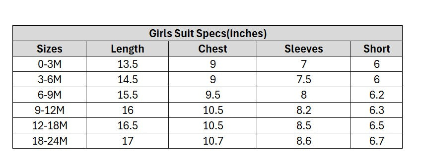 Infant Girls Jersey/Terry 2Pc Suit - Navy