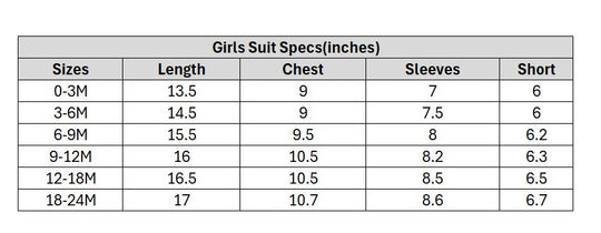 Infant Girls Jersey/Terry 2Pc Suit - Navy
