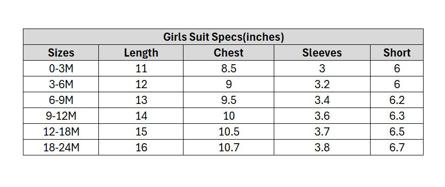 Infant Girls Jersey/Terry 2Pc Suit - Blue