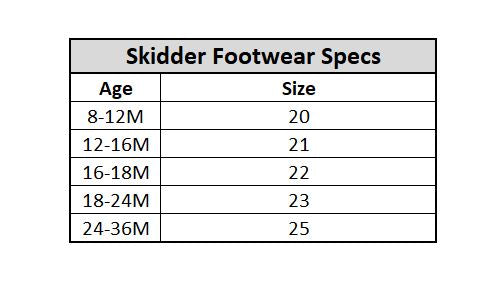 Infant Soft Rubber Skidder Footwear