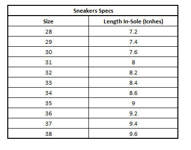 Boys Sneakers DS-006-BLACK