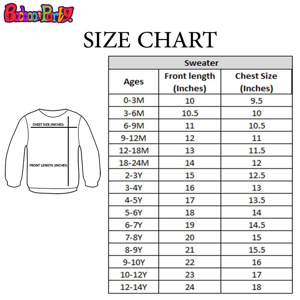 Girls Cotton Full Sleeves Sweater Sequence - Navy