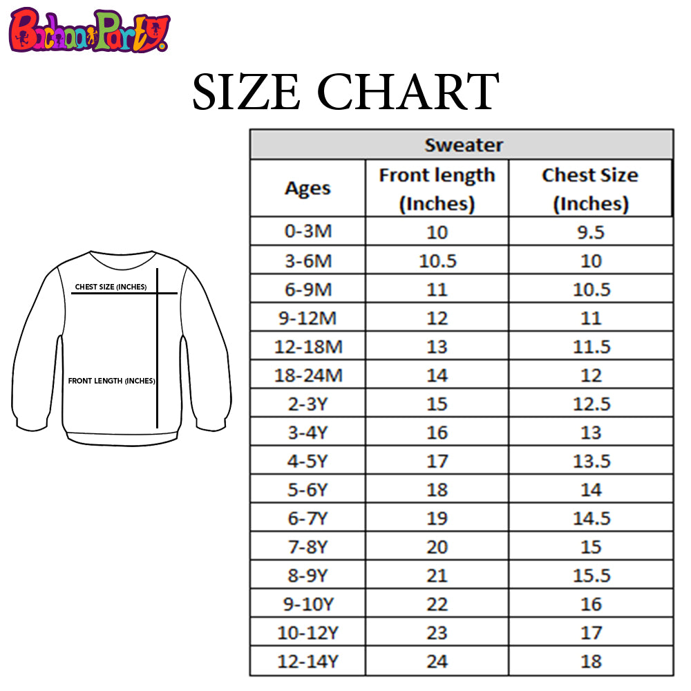 Infant Boys Acrylic Full Sleeves Sweater -Multi