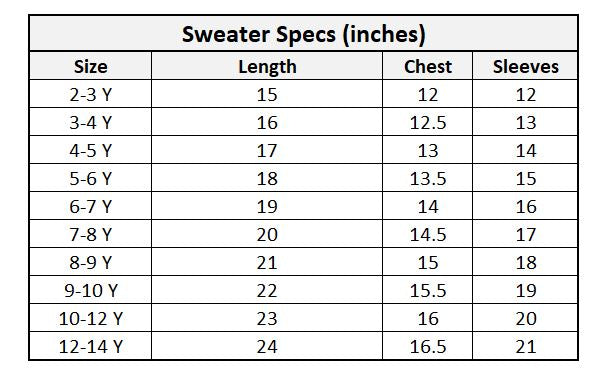Girls Knitted Sweater