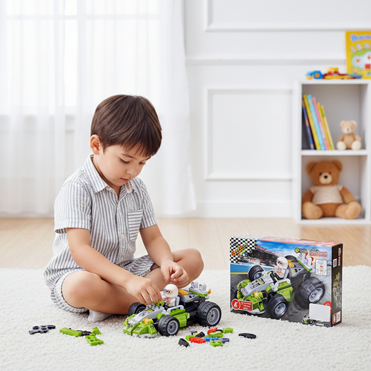 DIY Racing Car Building Block Set
