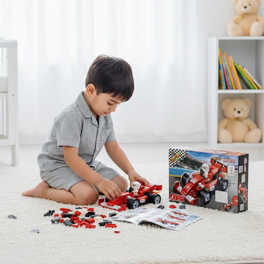 DIY Racing Car Building Block Set