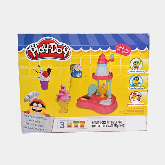 Play Dough Ice Cream Making Play Set for Kids