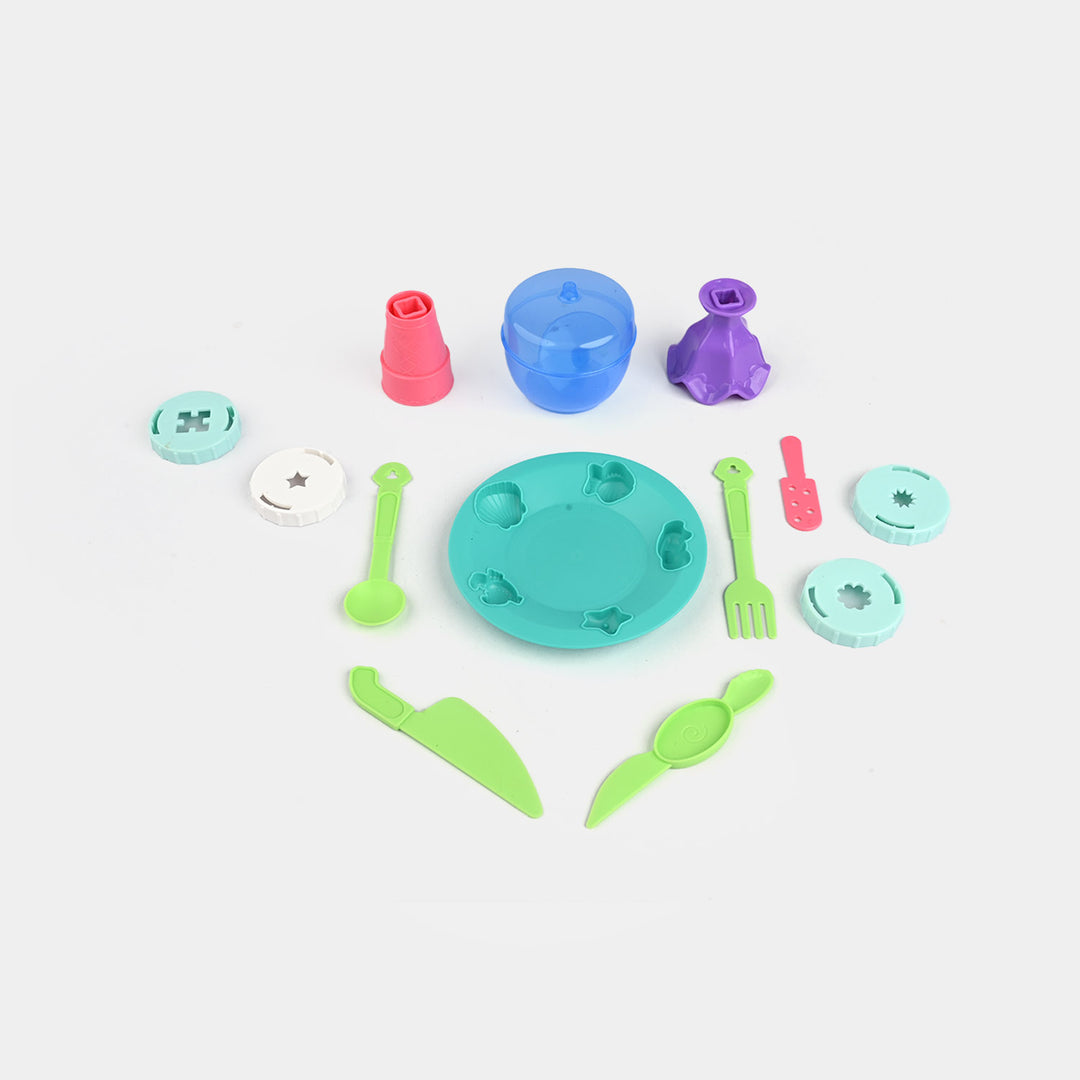 Play Dough Ice Cream Making Play Set for Kids