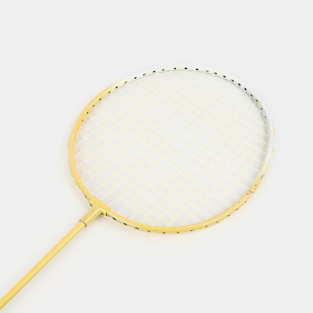 Badminton Racket Pair Junior With Plastic Shuttle