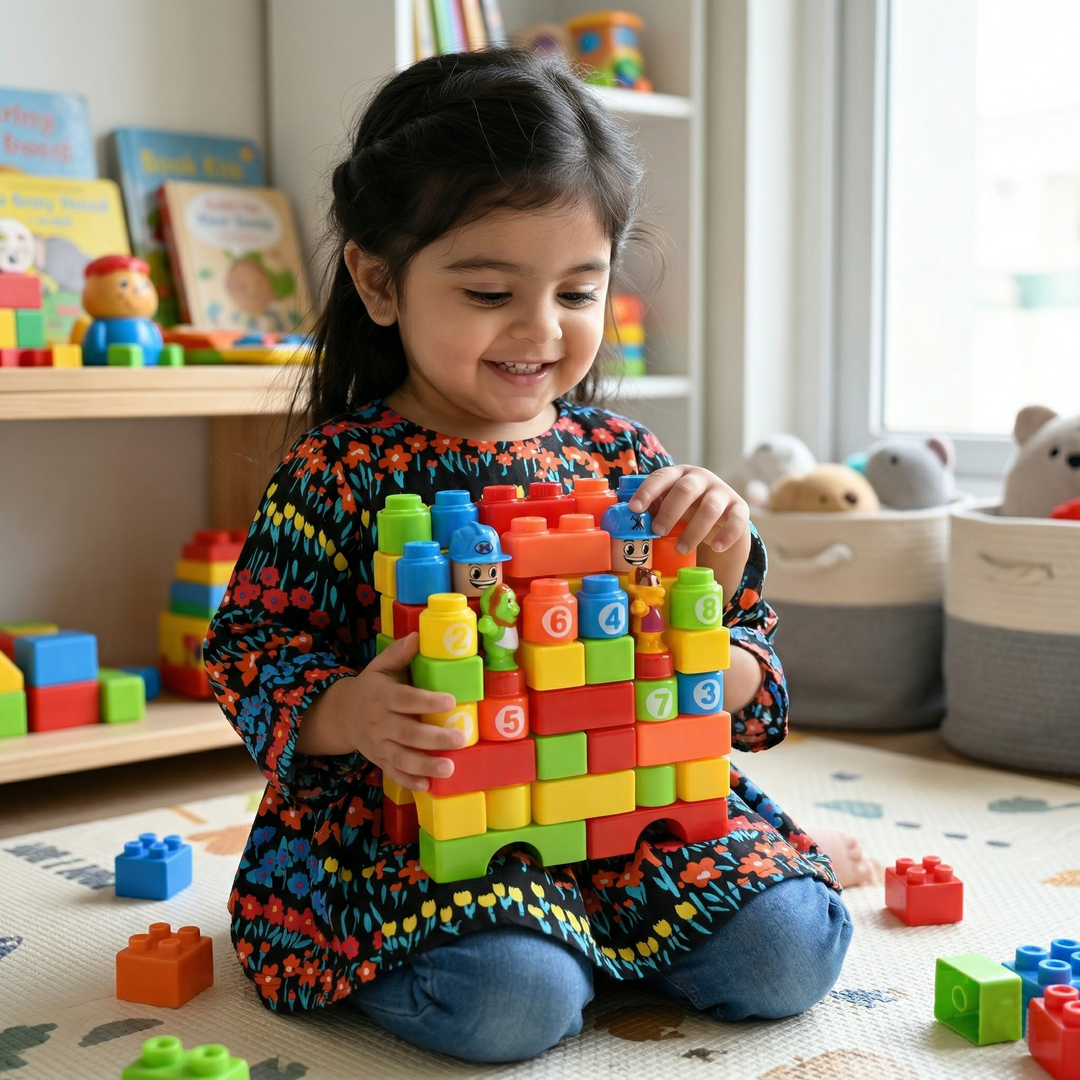 Big Puzzle Building Blocks Set