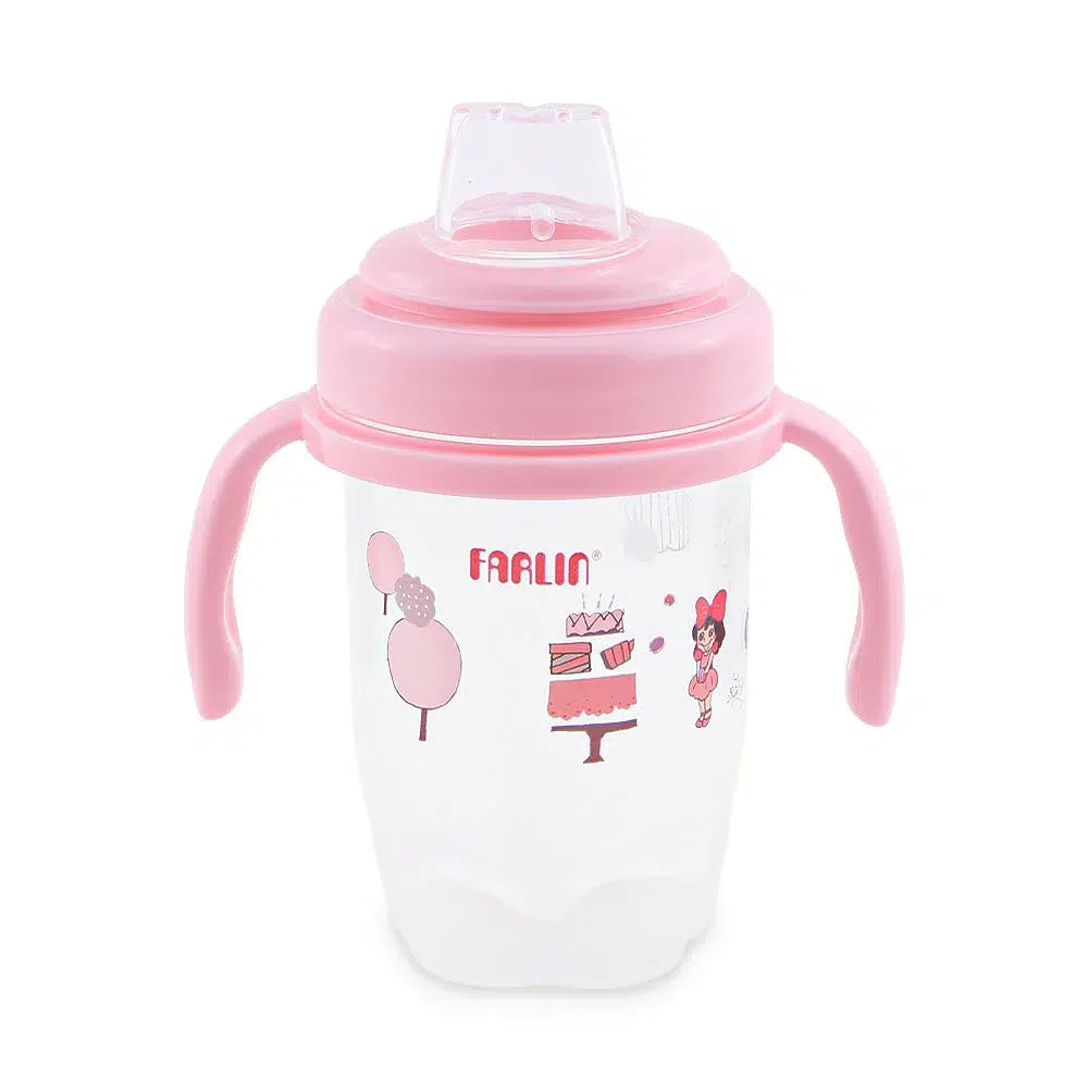 Farlin Spout Training Cup 240ML – Pink
