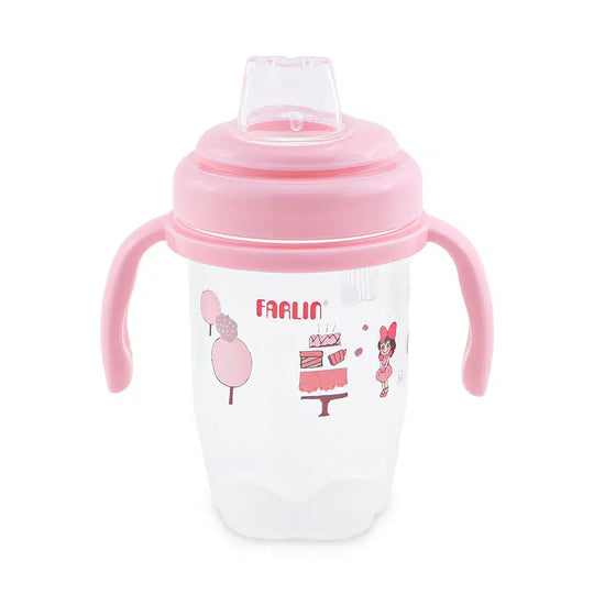 Farlin Spout Training Cup 240ML – Pink