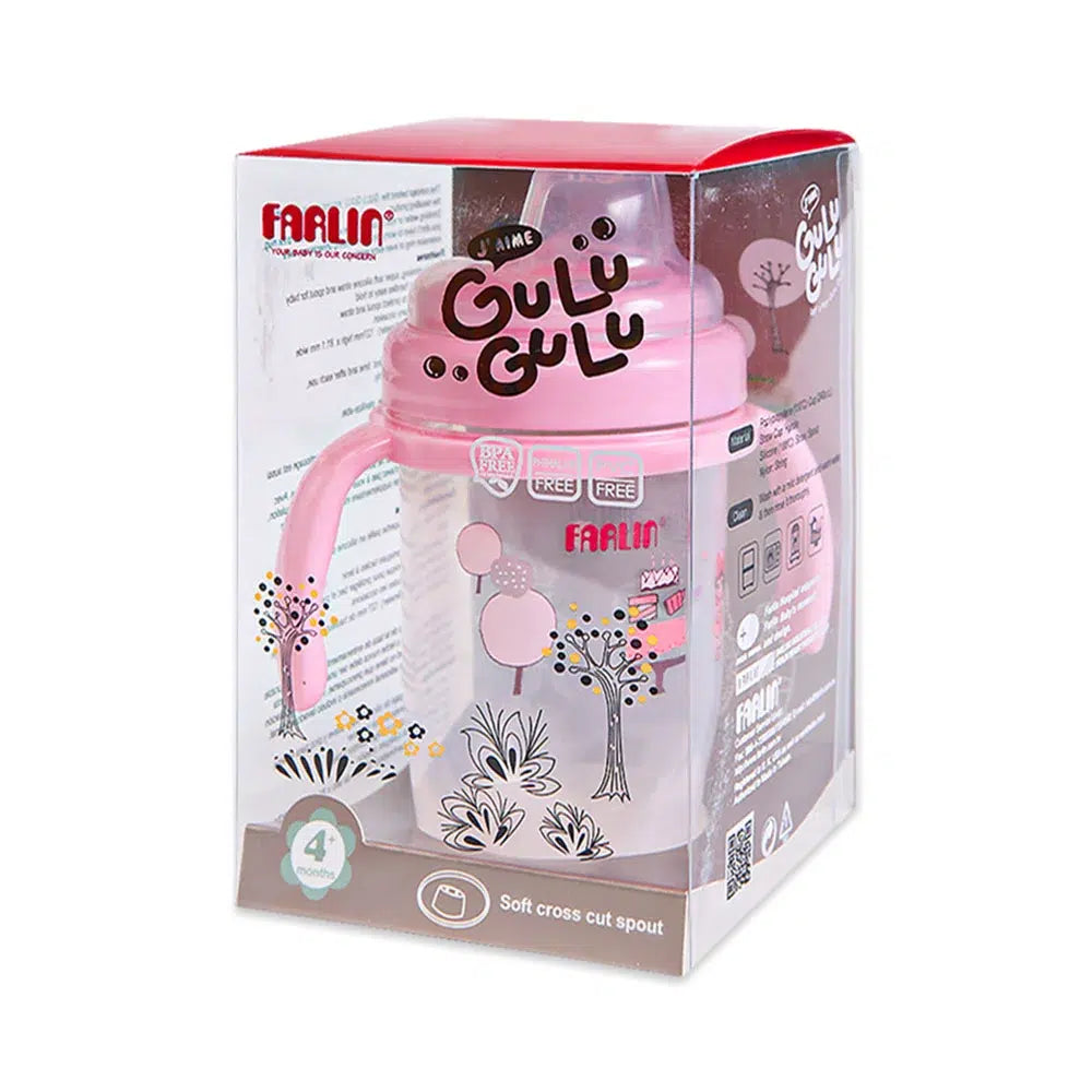 Farlin Spout Training Cup 240ML – Pink