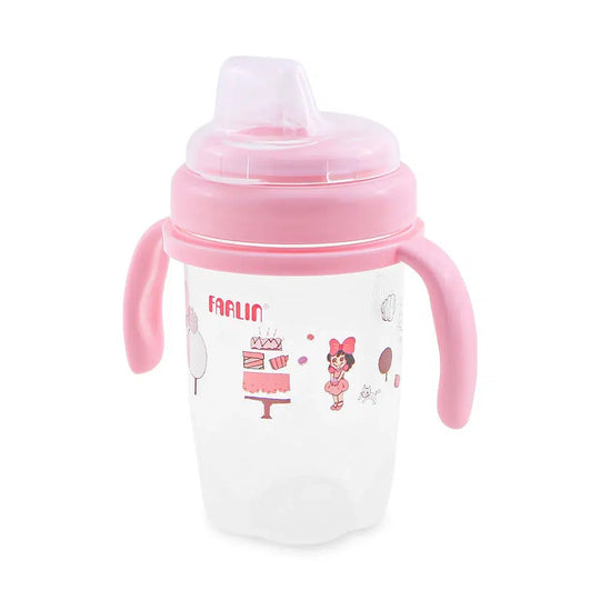 Farlin Spout Training Cup 240ML – Pink