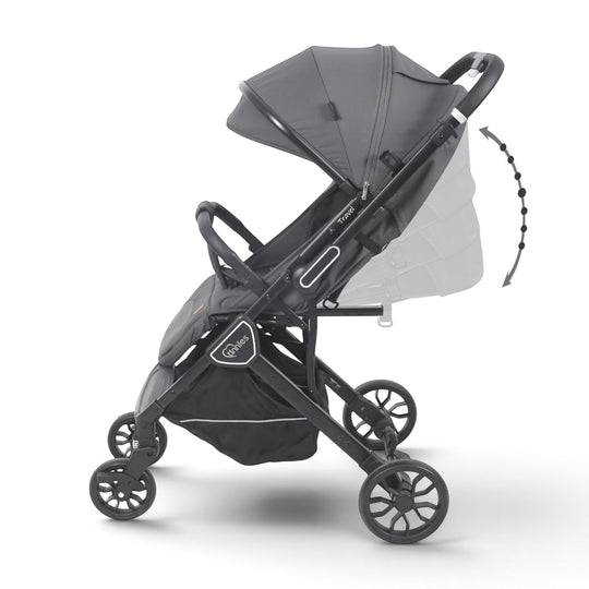Stroller With Reversible Handle Grey T109-022