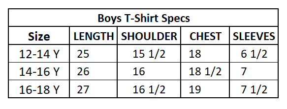 Teens Boys Jersey/Terry T-Shirt-Berlin-C.Blue