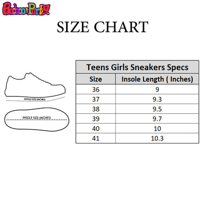 Teens Girls Sneakers SK IS-1 - White/Pink