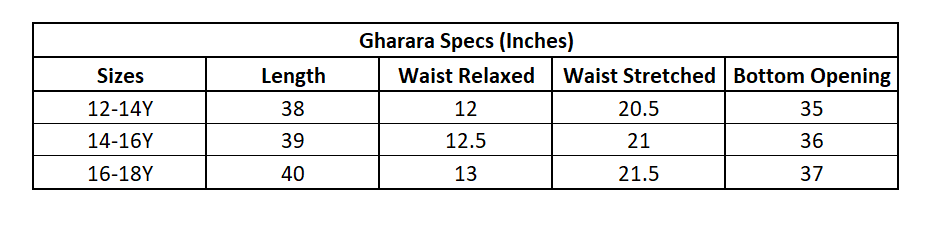 Teens Girls Chiffon 3Pcs - Purple