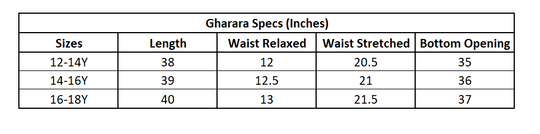 Teens Girls Chiffon 3Pcs - Purple