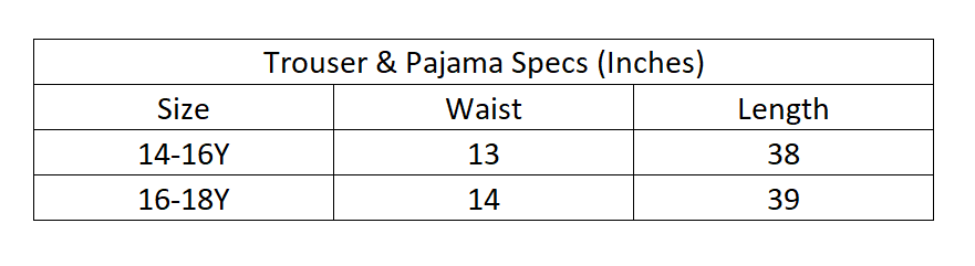 Teens Girls 2x1 Rib Pajama (Find Beauty) - Cream