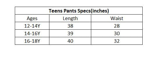 Teen Girls  Denim Stretch Pant Wide Leg-Mid Blue