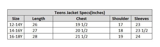 Teens Girls Fleece Jacket SOLID-BLACK